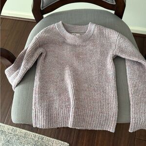 SO Light Pink Crew Neck Sweater